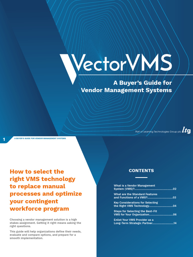 Vendor Management System Buyer’s Guide | PDF | Request For Proposal ...