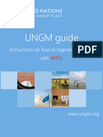 Ungm Supplier Registration Guide