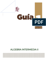 GuÃ A de Estudio Primer Parcial - Ã Lgebra Intermedia II