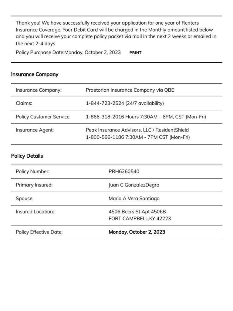 Insurance | PDF | Insurance | Deductible