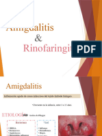 Amigdalitis y Rinofaringitis