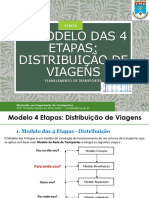 05 - Modelo Das 4 Etapas - Distribuição de Viagens