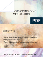 Analysis of Reading Visual Arts Final