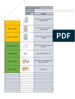 8) Planilha de Compras de Materiais e Acabamentos