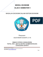 Modul 2 (Masalah Ekonomi Dalam Sistem Ekonomi)