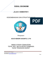 Modul 4 (Keseimbangan Dan Struktur Pasar)