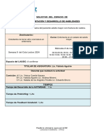 Planilla para El Desarrollo de Escenario de Habilidades 2024 Cuidados Del Paciente Con Fractura de Cadera en La Unidad en El Perioperatorio