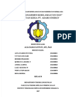 PDF Dokumen k3 PT Adaro Energy Kelompok 1 Kelas B k3 Compress