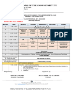 A. Approved Flexible Class Program With Psychosocial Activities (OLSI)