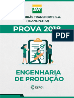 Eng. Produção - Prova Transpetro - Português + Inglês + Específicas 2018