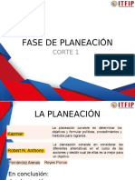 Fase Planeación