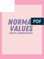 Normal Values