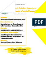 Unidad 4 MATEMÁTICAS DISCRETAS