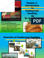 Introduction To Postharvest Handling