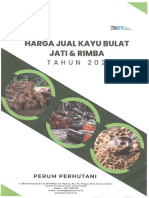 Harga Jual Kayu Bulat Jati Dan Rimba 2023