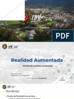 Unidad de Aprendizaje de Realidad Aumentada.