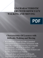 Characteristics of Learners With Disabilities