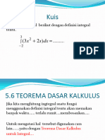 5.6 Teorema Dasar Kalkulus