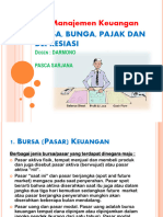 Materi 2. BURSA KEUANGAN, LEMBAGA KEUANGAN, SUKU BUNGA, Pajak Dan Depresiasi