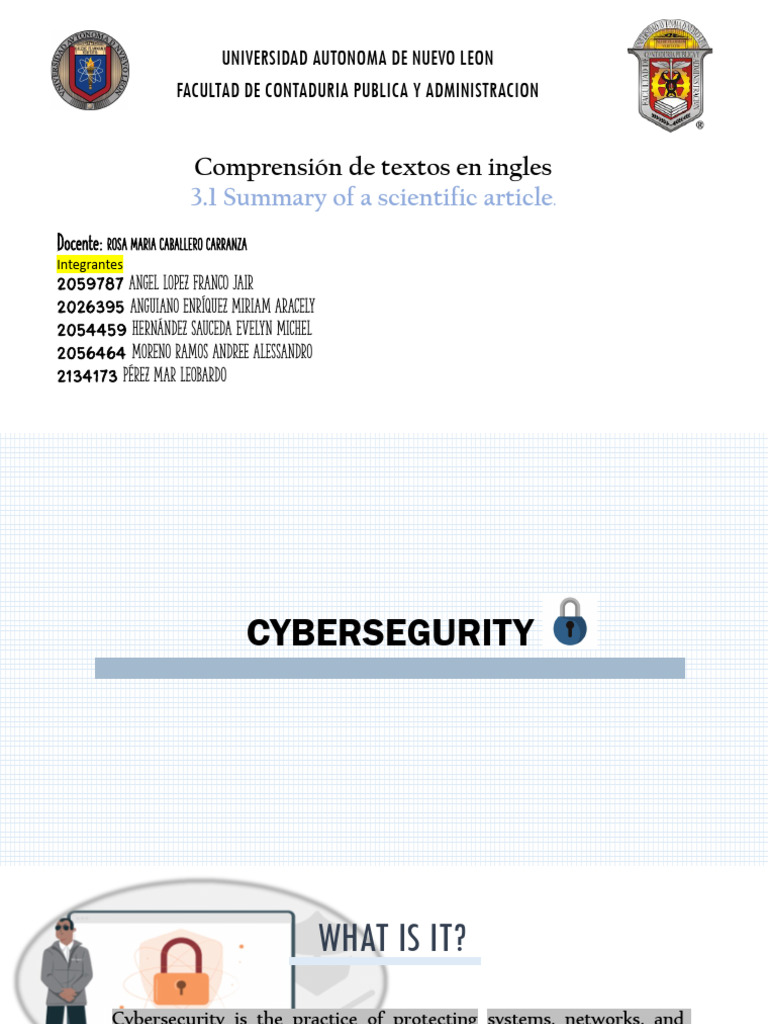 Understanding Cybersecurity Essentials | PDF | Security | Computer Security