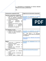 Documento de Actualización de Ciencias Naturales IV