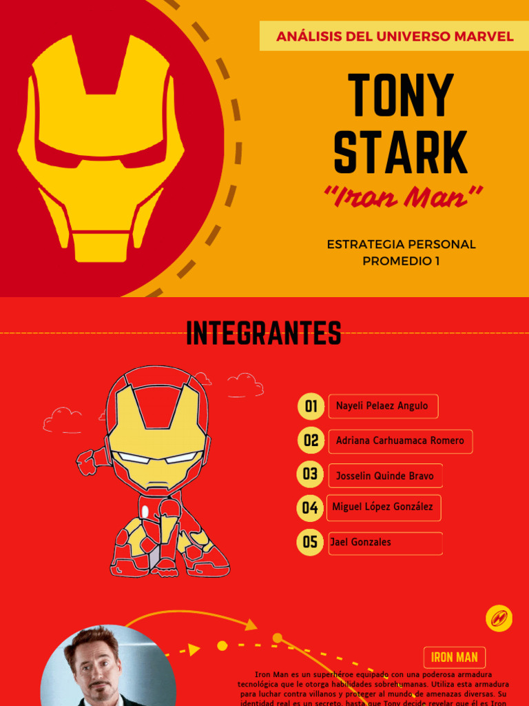 Análisis Del Universo Marvel - Iron Man | PDF | Sicología | Ciencias ...