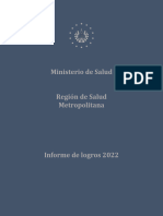 Memoria de Labores. Rendicion de Cuentas. Informe de Logros 2022