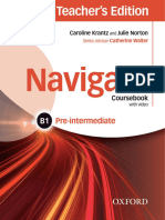 Navigate B1 Pre-intermediate Coursebook
