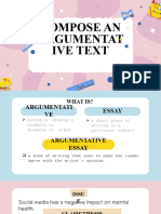 Composing An Argumentative Text - 085655 - 014939