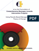 Manual On The Formulation of CBJIP