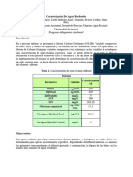 Caracterización de Aguas Residuales