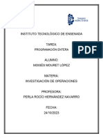 Tarea Programacion Entera