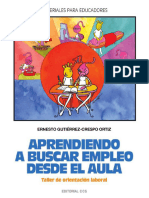 Aprendiendo A Buscar Empleo Desde Aula. Taller de Orientación Laboral