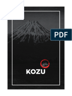 Kozu 13o Cardapio V1