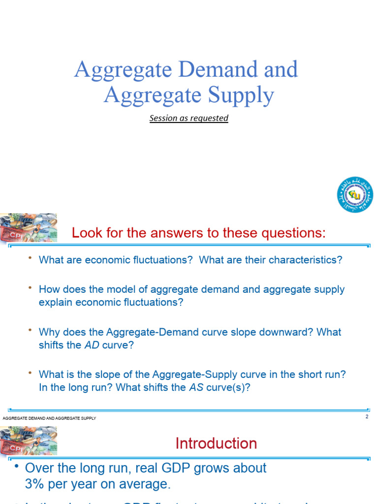 Understanding Aggregate Demand & Supply | PDF | Aggregate Demand ...