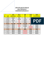 Jadwal Pelajaran Dan Seragam Husna