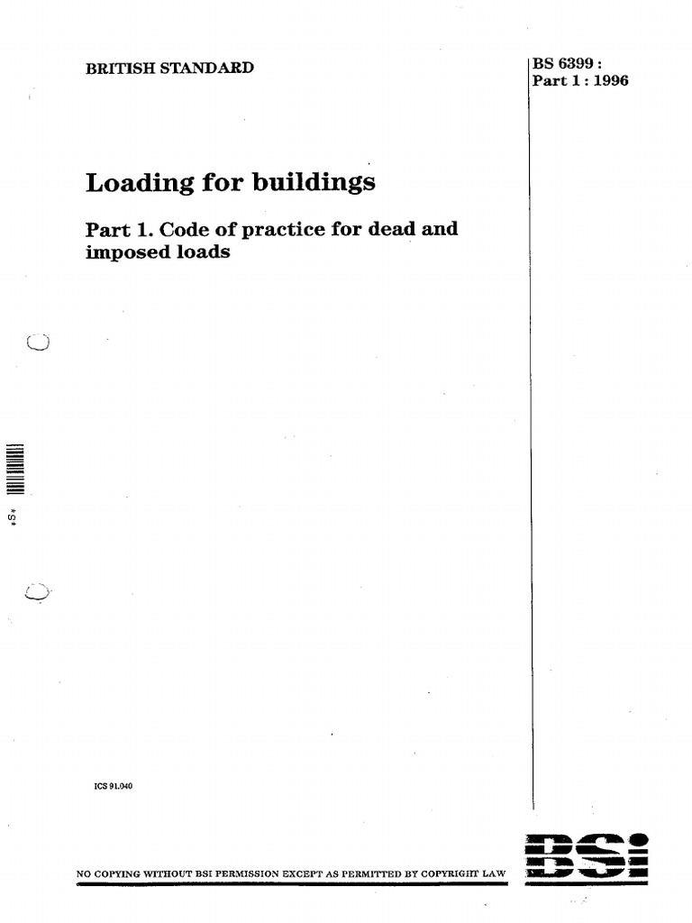 Bs 6399 part 1 1996 dl ll pdf