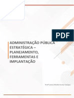 Administração Pública Estratégica Aula 01