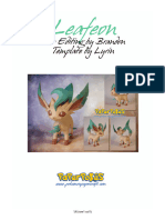 Leafeon A4 Unlined Shiny