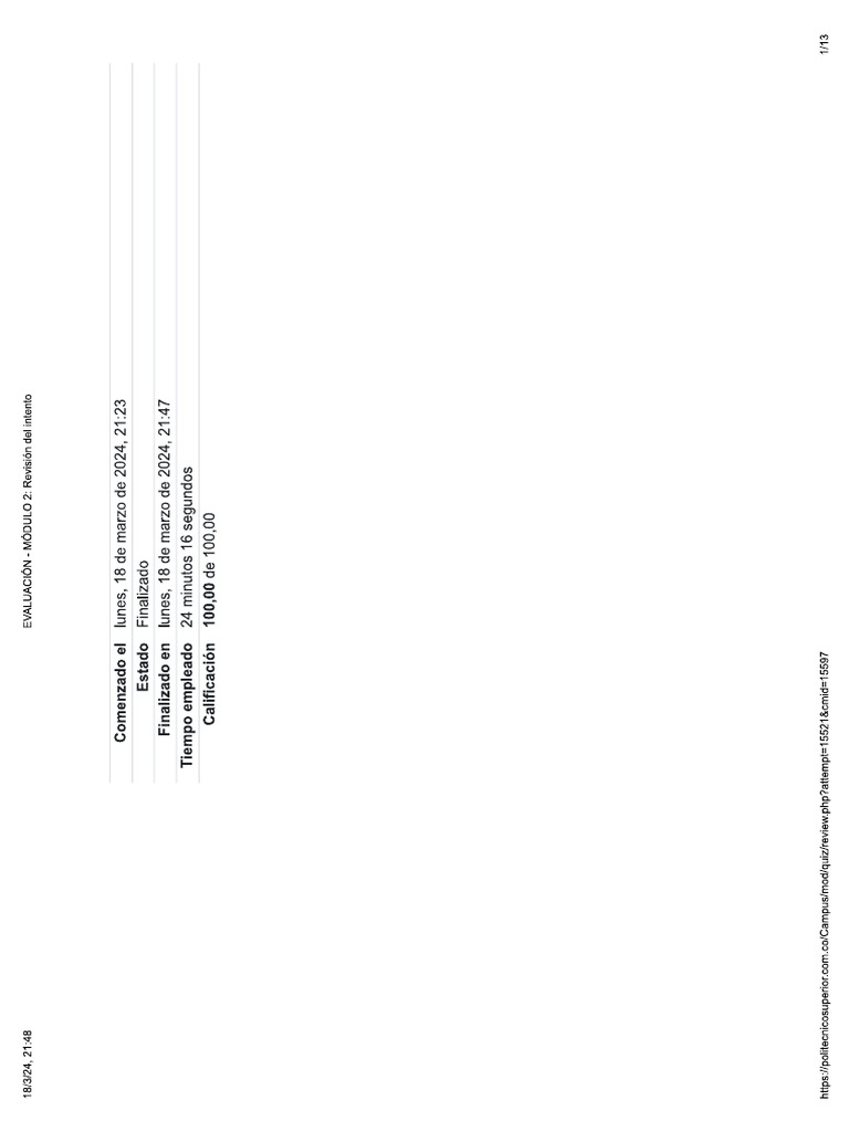 Examen Modulo 2 10 10 Pdf