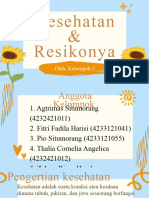 KELOMPOK - 2 - BIOLOGI - UMUM (1) .PPTX Kesehatan Dan Resikonya