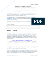 The Working Principles of A Diode