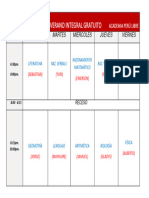 Horario 2024 PL Gratuito