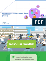 Materi 3 Resolusi Konflik Sosial