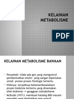 KELAINAN METABOLISME Kelompok Biomedik1