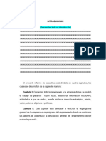 Estructura Del Informe