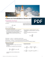 Caderno de Termodinmica Clssica 2023.1