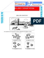 Teoria de Conjuntos para Tercero de Primaria