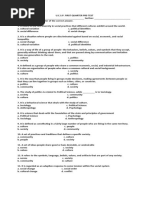 UCSP Quarter 1 Quiz