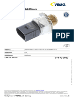 V10-72-0860 - VEMO Sensor, Kraftstoffdruck